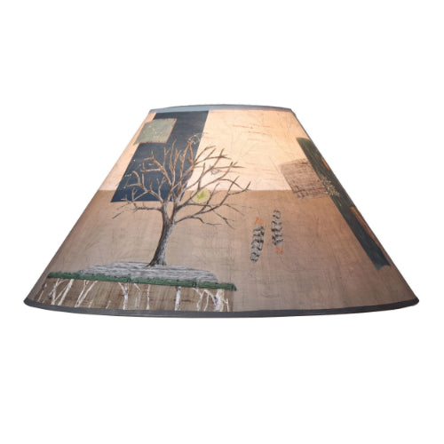 Janna Ugone &amp; Co Lamp Shades Large Conical Lamp Shade in Wander in Drift
