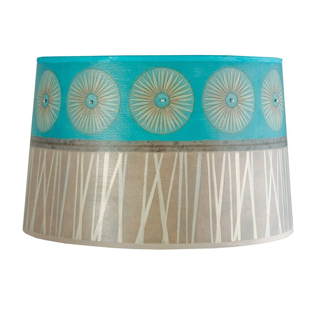Janna Ugone & Co Lamp Shades Large Drum Lamp Shade in Pool