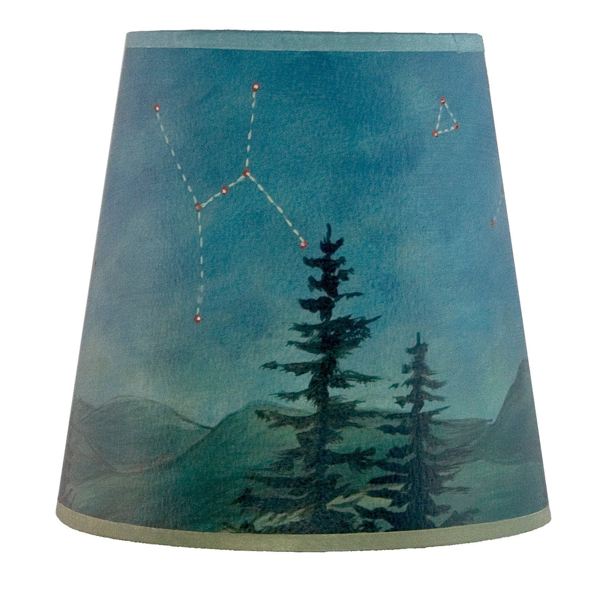 Janna Ugone &amp; Co Lamp Shades Small Drum Lamp Shade in Midnight Sky