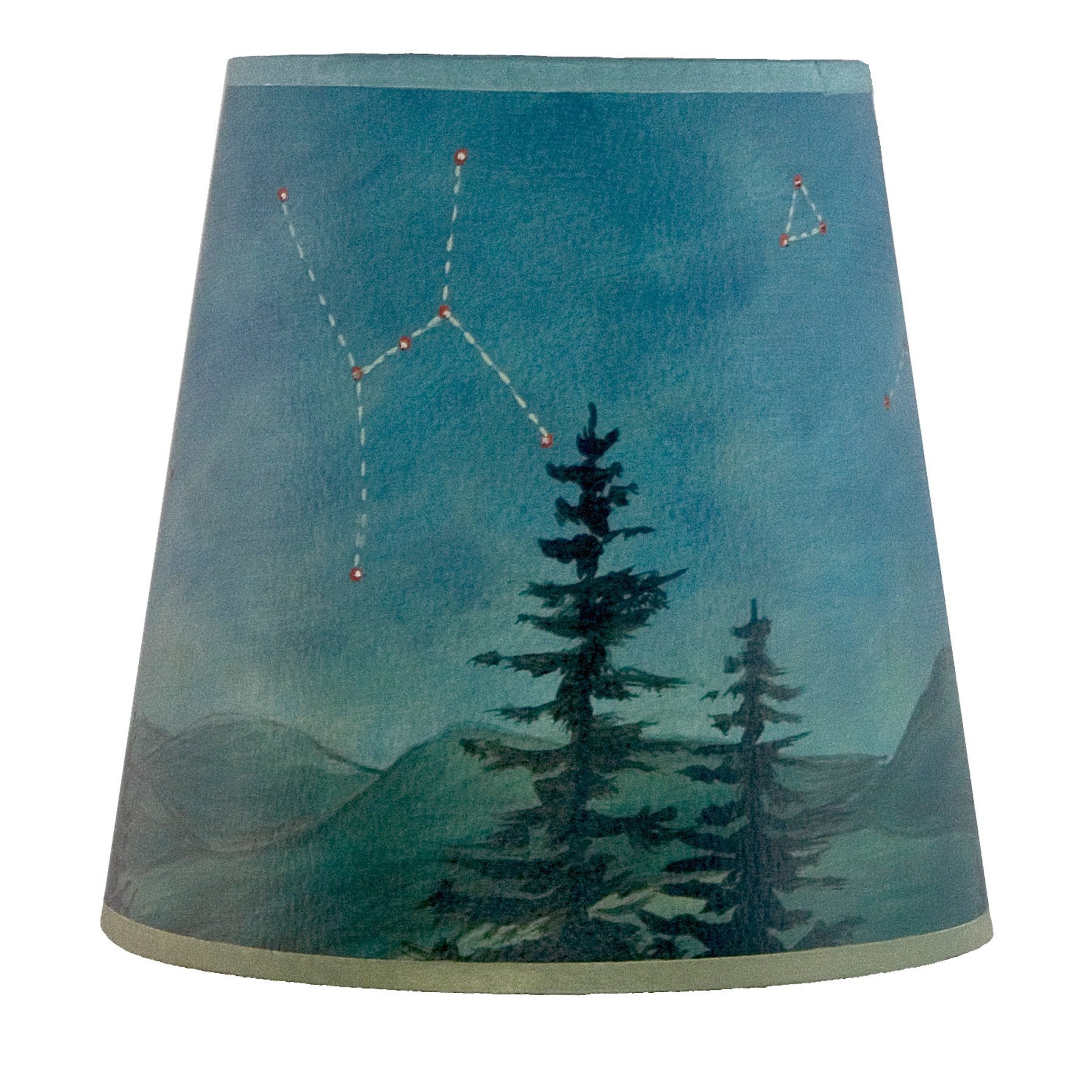 Janna Ugone & Co Lamp Shades Small Drum Lamp Shade in Midnight Sky