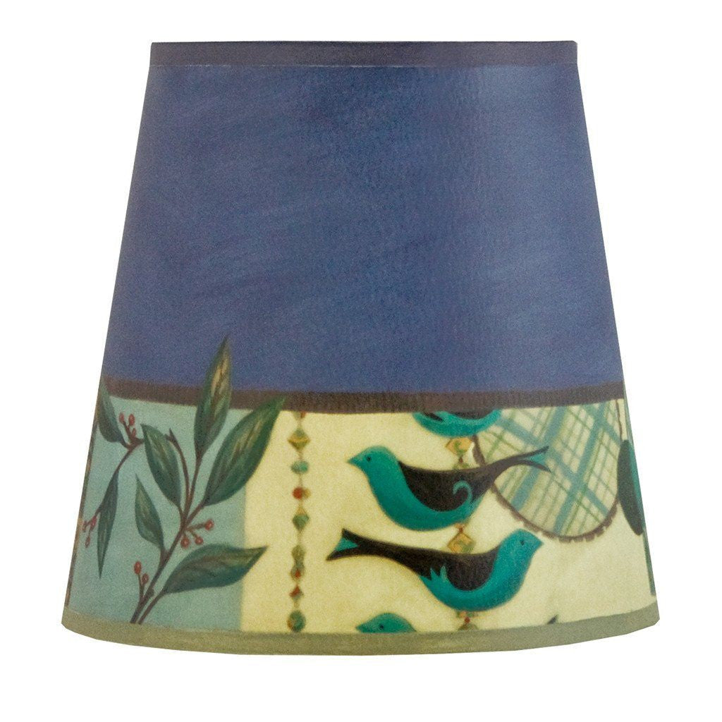 Janna Ugone & Co Lamp Shades Small Drum Lamp Shade in New Capri Periwinkle