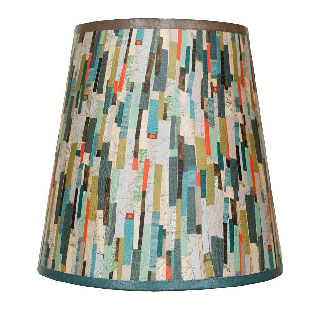 Janna Ugone & Co Lamp Shades Small Drum Lamp Shade in Papers