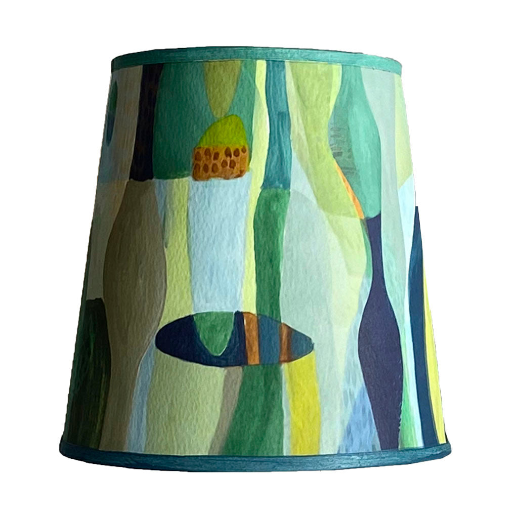 Janna Ugone & Co Lamp Shades Small Drum Lamp Shade in Riviera in Citrus