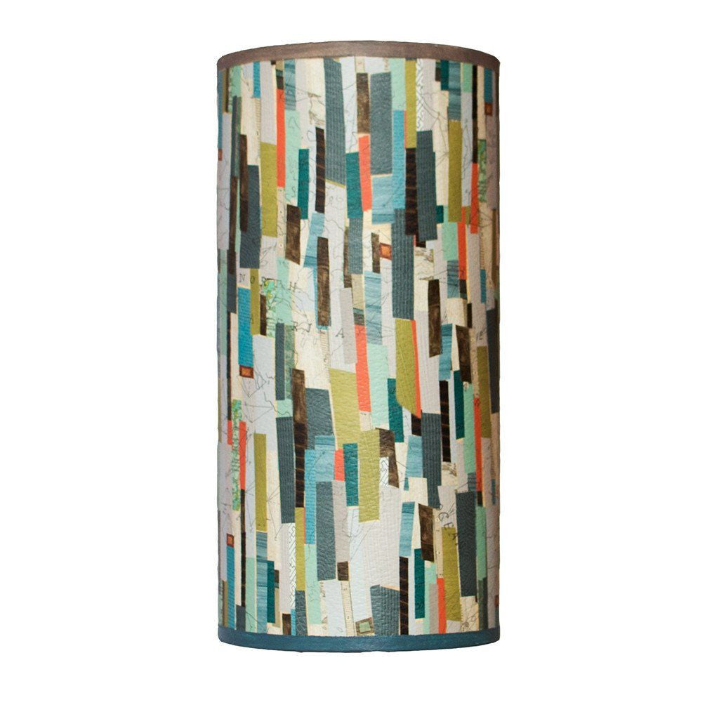 Papers Accent Tube Lamp Shade