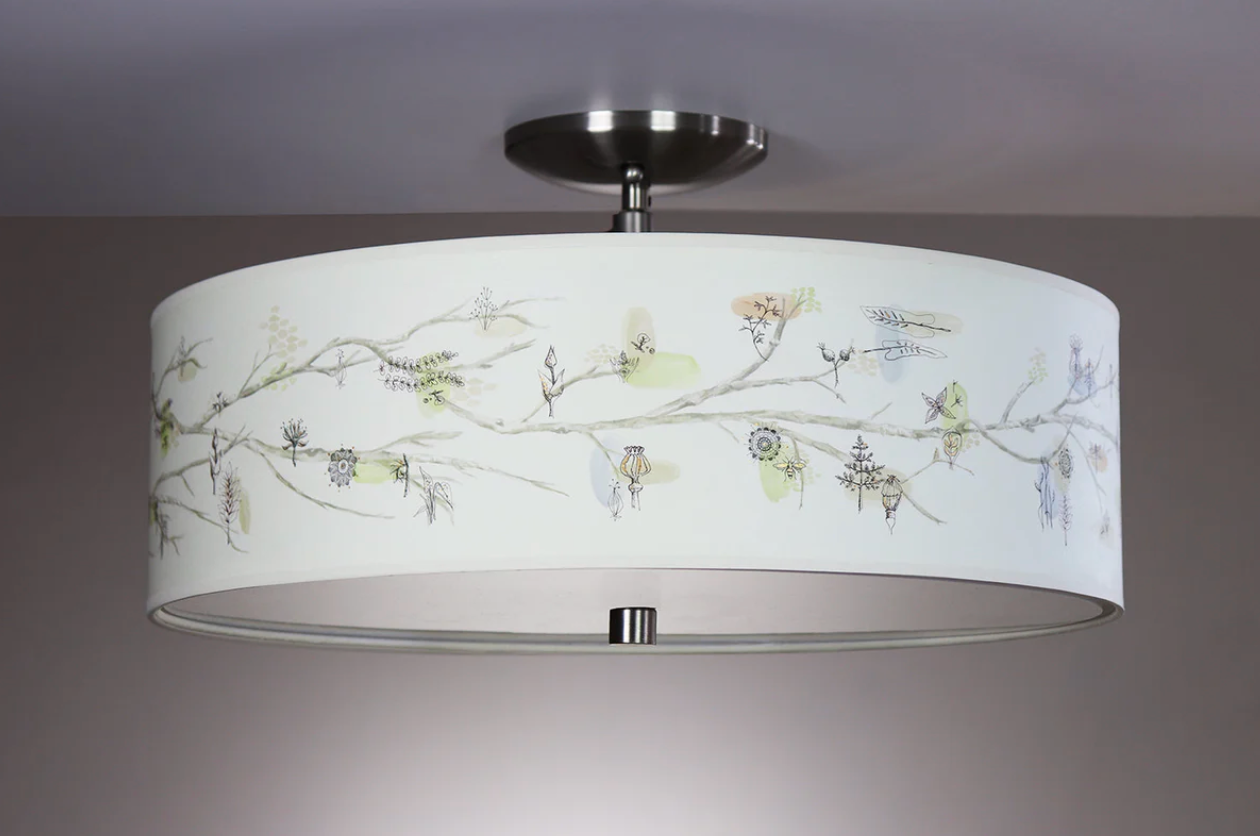 Janna Ugone & Co Table Lamps Ceiling Lamp in Artful Branch
