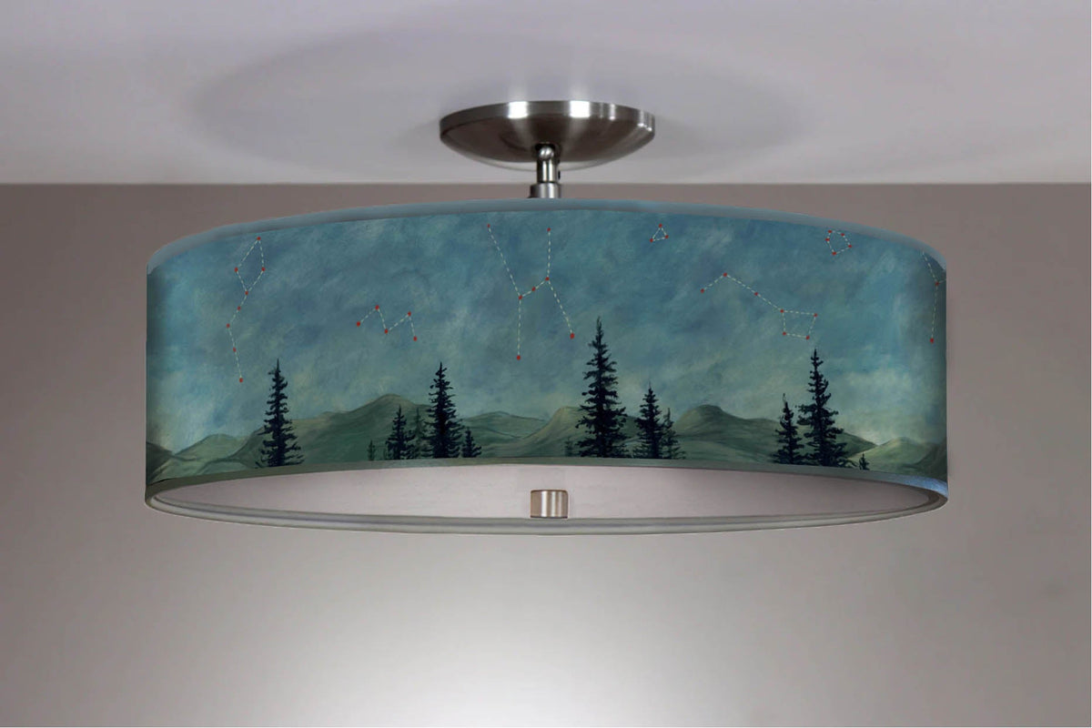 Janna Ugone &amp; Co Table Lamps Ceiling Lamp in Midnight