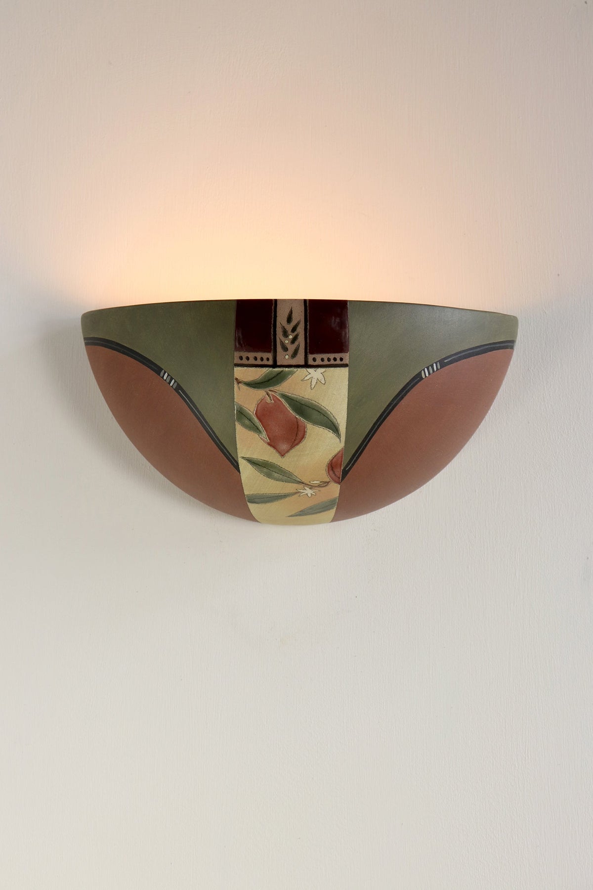 Janna Ugone &amp; Co Wall Sconces Ceramic Half Sphere Sconce in Bermuda