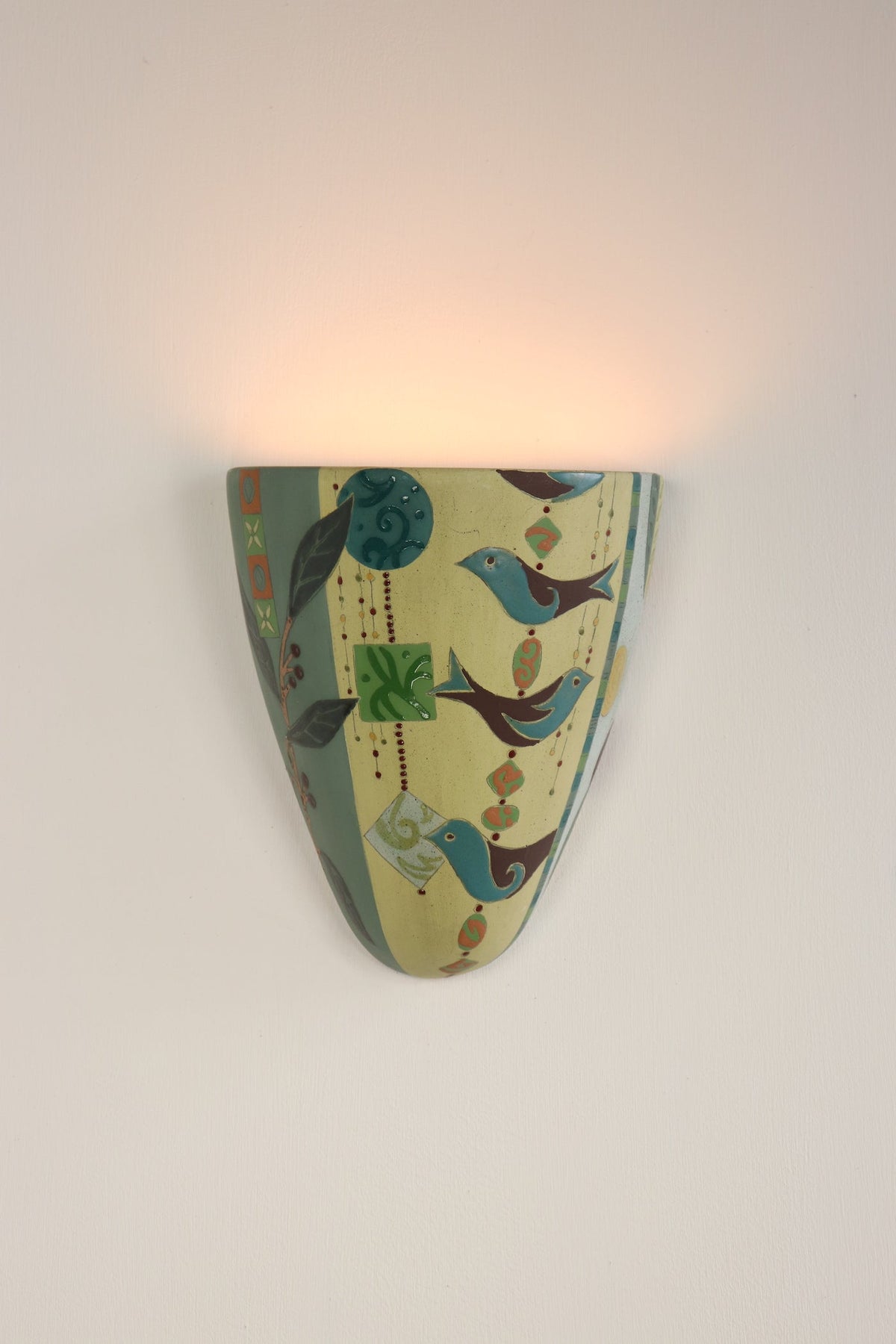 Janna Ugone &amp; Co Wall Sconces Ceramic Sconce in New Capri