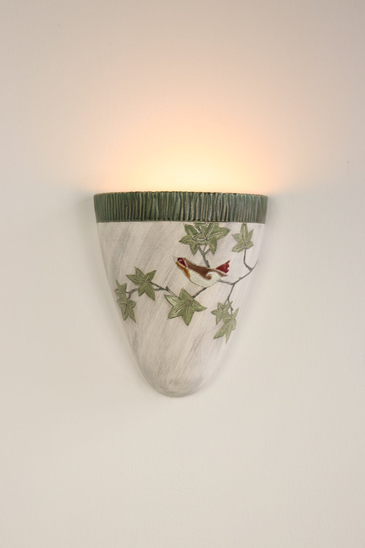 Janna Ugone &amp; Co Wall Sconces Ceramic Sconce in Sweet Gum Song