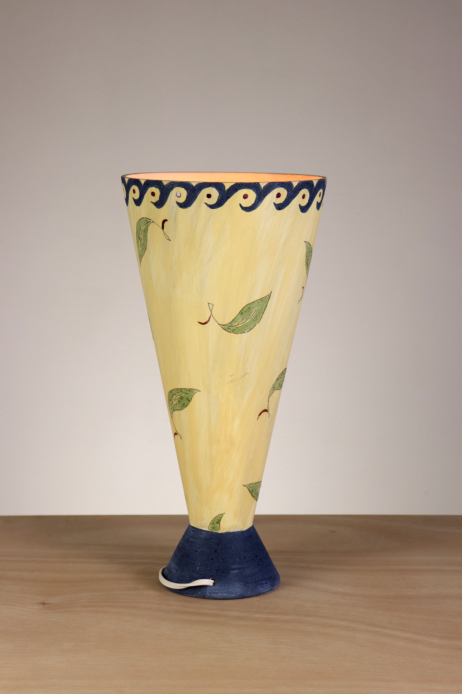 Janna Ugone & Co Ceramic Single Cone Torchiere in Portugal