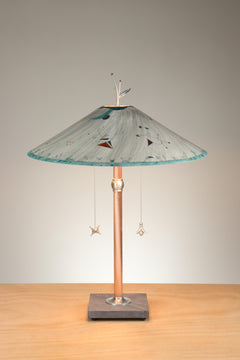 ハンドメイドlamp janna-ugone-co-copper-table-