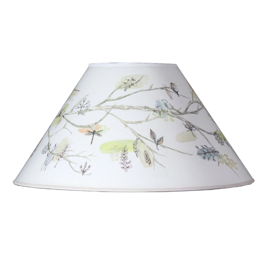 Janna Ugone & Co Lamp Shades Large Conical Lamp Shade in Artful Branch