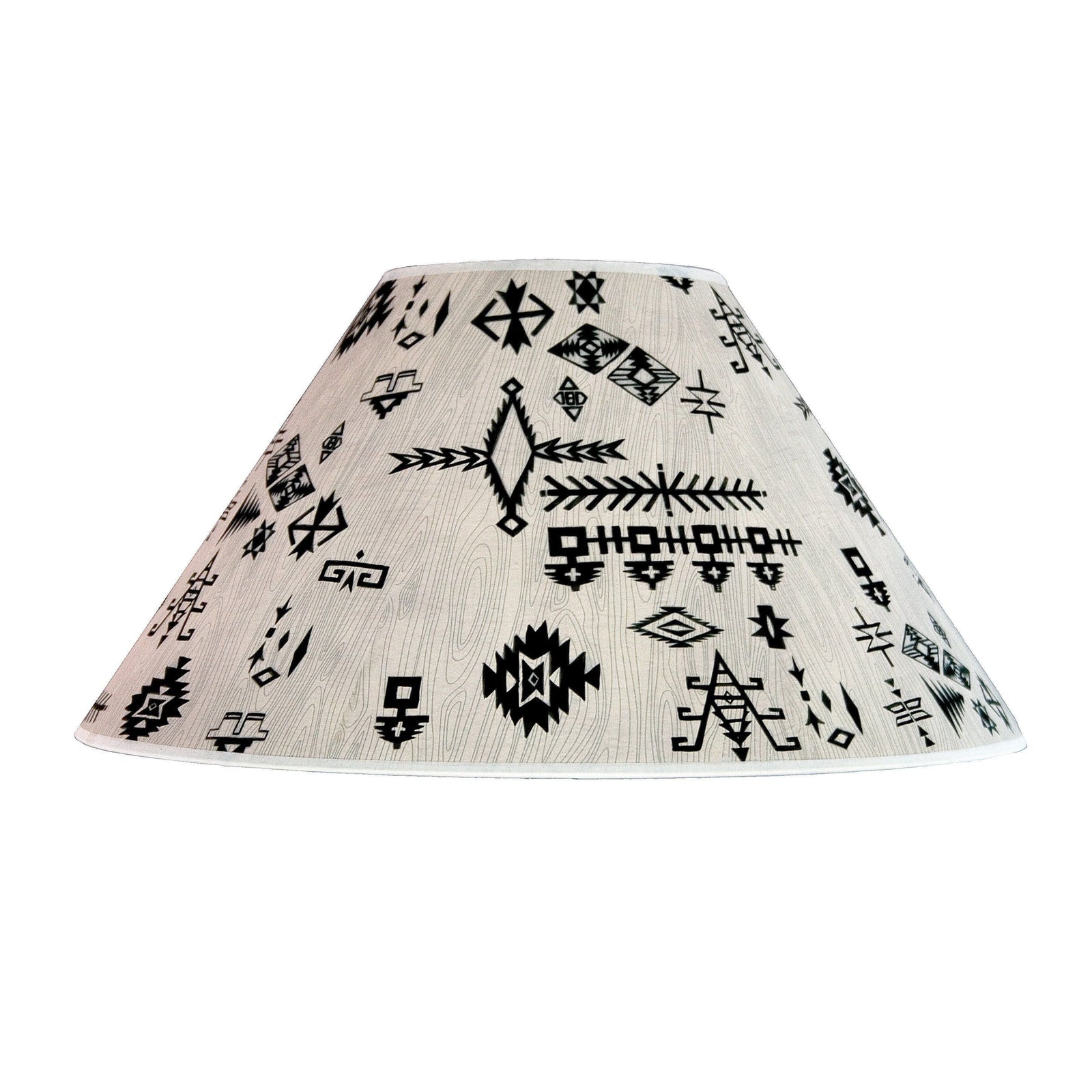 Janna Ugone & Co Lamp Shades Large Conical Lamp Shade in Blanket Sketches