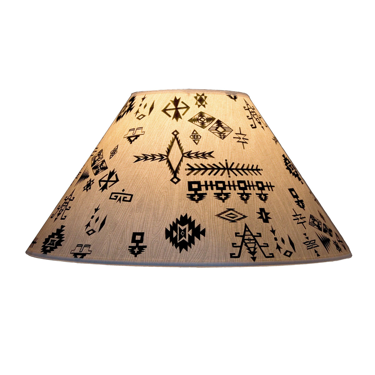 Large Conical Lamp Shade in Blanket Sketches