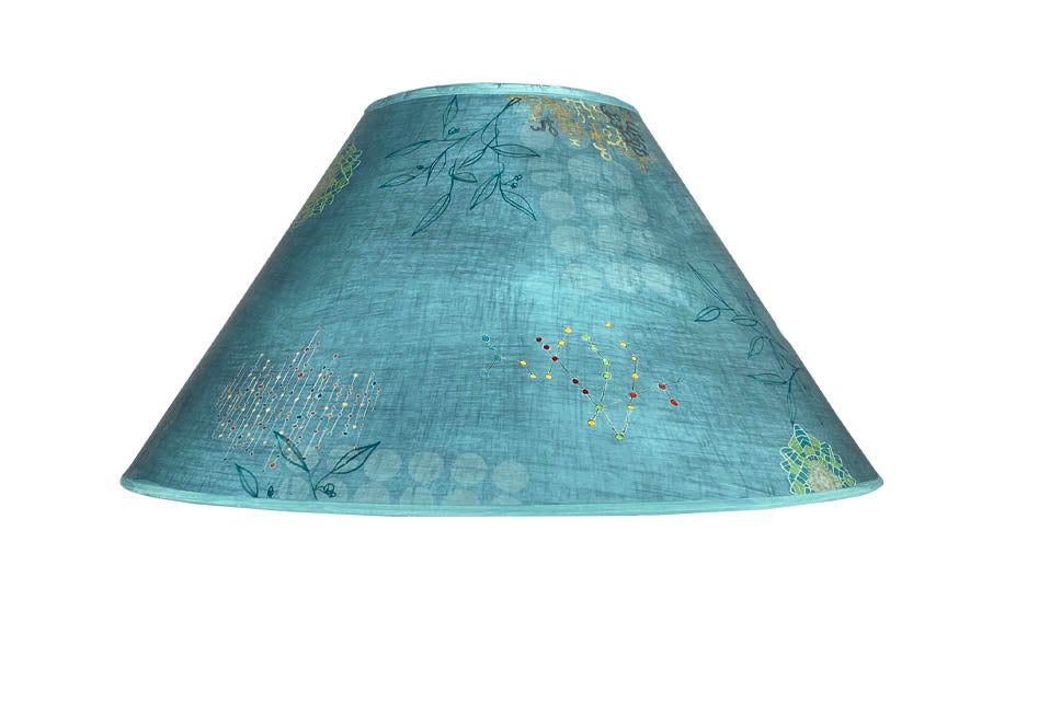 Janna Ugone &amp; Co Lamp Shades Large Conical Lamp Shade in Journeys in Jasper