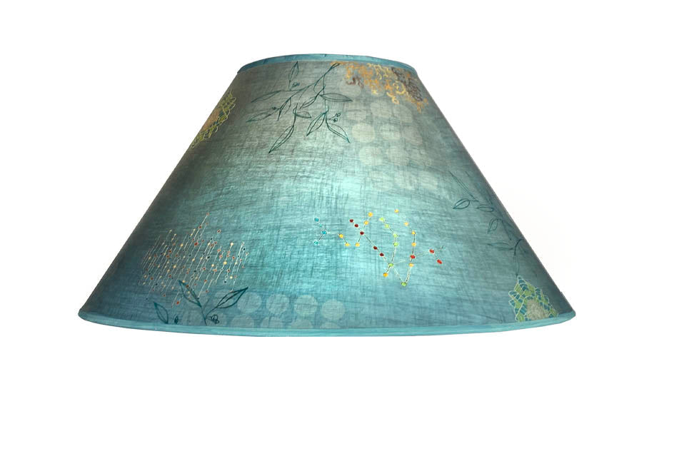 Janna Ugone &amp; Co Lamp Shades Large Conical Lamp Shade in Journeys in Jasper