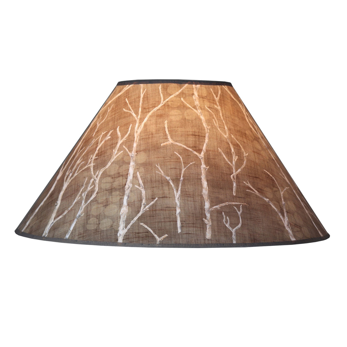 Large Conical Lamp Shade in Twigs
