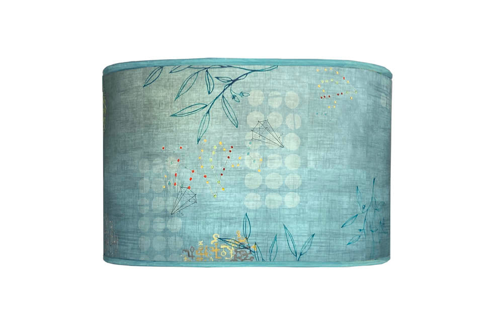 Janna Ugone &amp; Co Lamp Shades Large Drum Lamp Shade in Journeys in Jasper