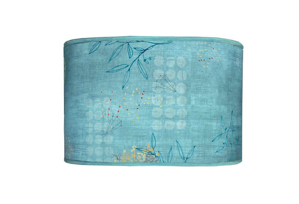 Janna Ugone &amp; Co Lamp Shades Large Drum Lamp Shade in Journeys in Jasper