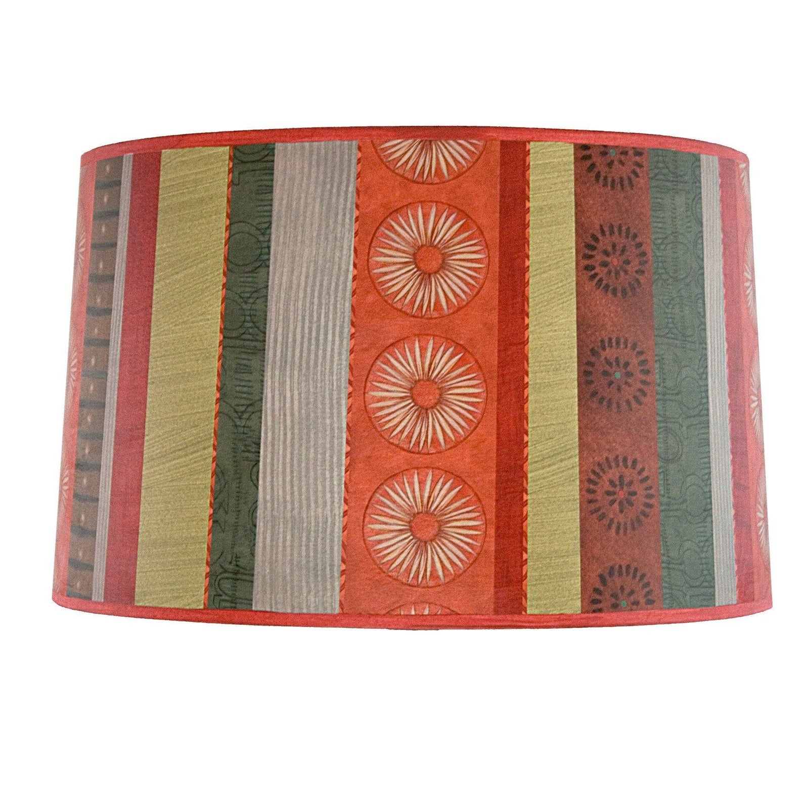 Janna Ugone & Co Lamp Shades Large Drum Lamp Shade in Serape