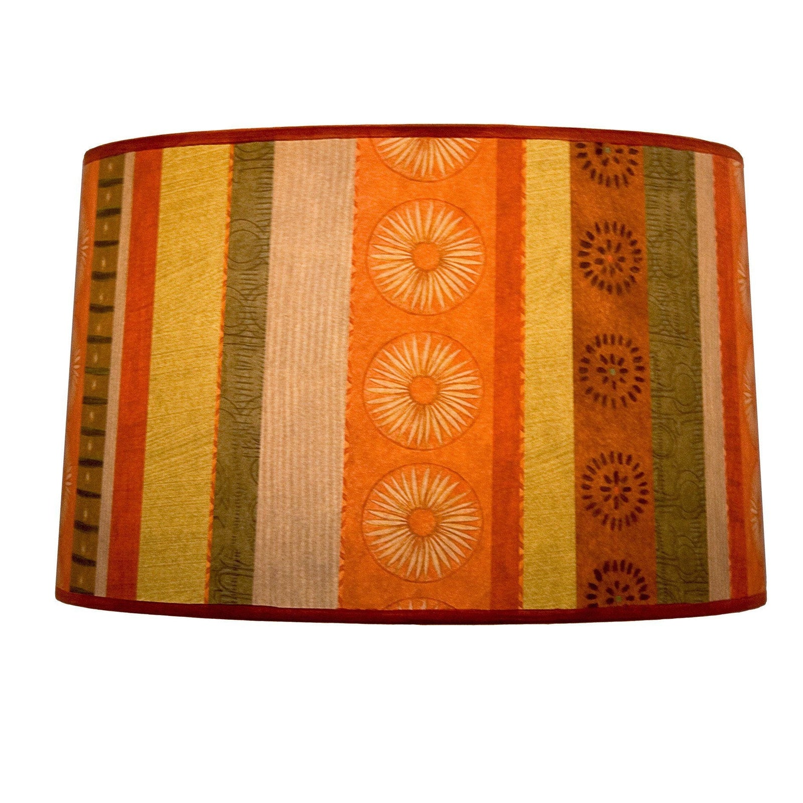 Janna Ugone & Co Lamp Shades Large Drum Lamp Shade in Serape