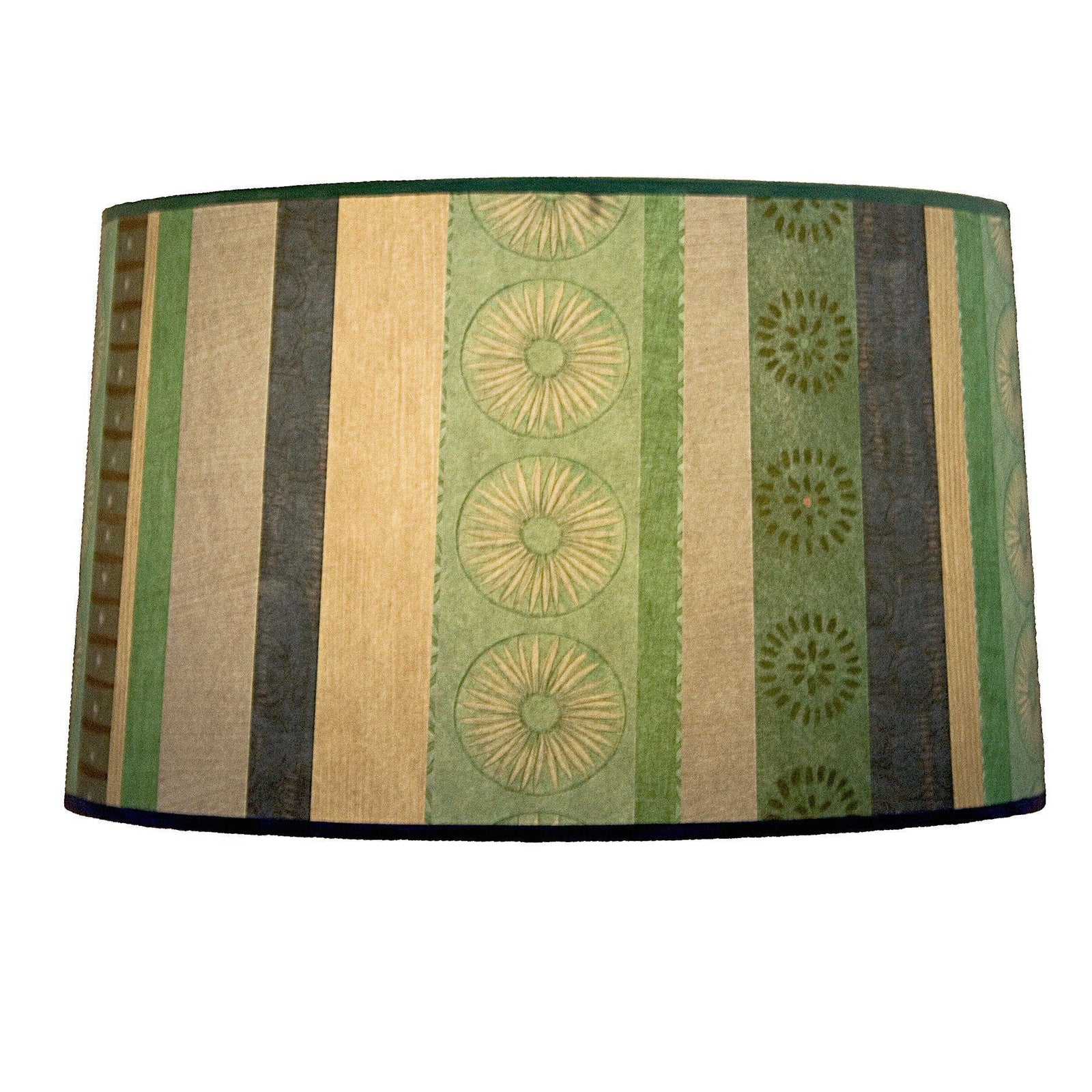 Janna Ugone & Co Lamp Shades Large Drum Lamp Shade in Serape Waters