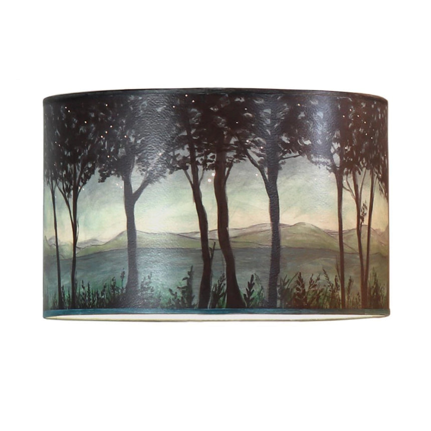 Janna Ugone & Co Lamp Shades Large Drum Lamp Shade in Twilight