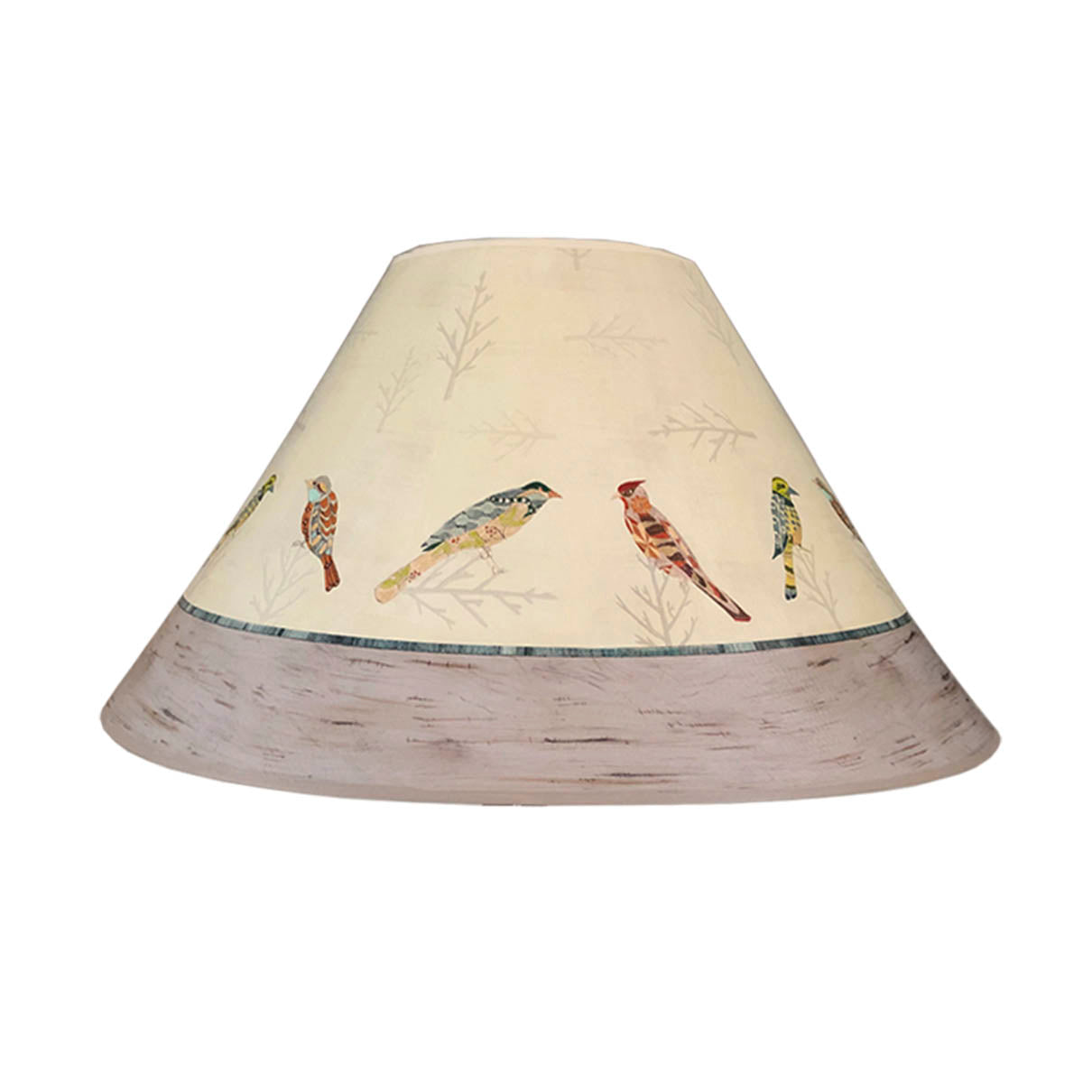 Janna Ugone & Co Lamp Shades Medium Conical Lamp Shade in Bird Friends
