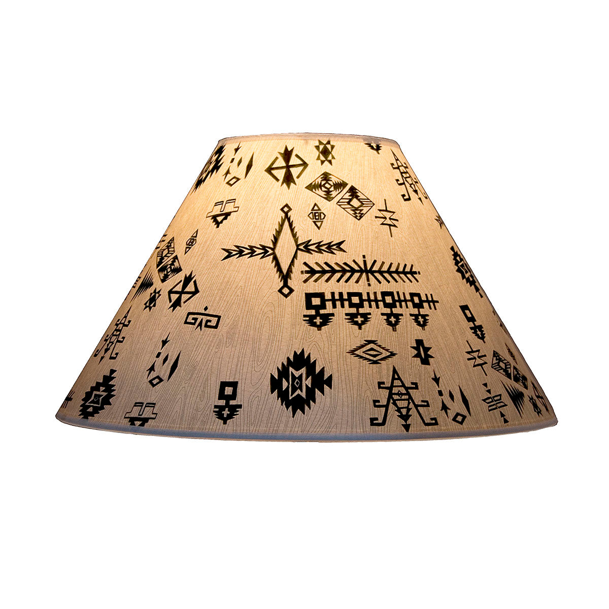 Medium Conical Lamp Shade in Blanket Sketches