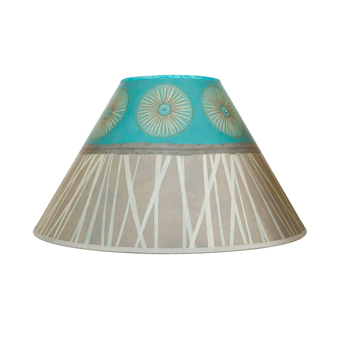 Janna Ugone & Co Lamp Shades Medium Conical Lamp Shade in Pool