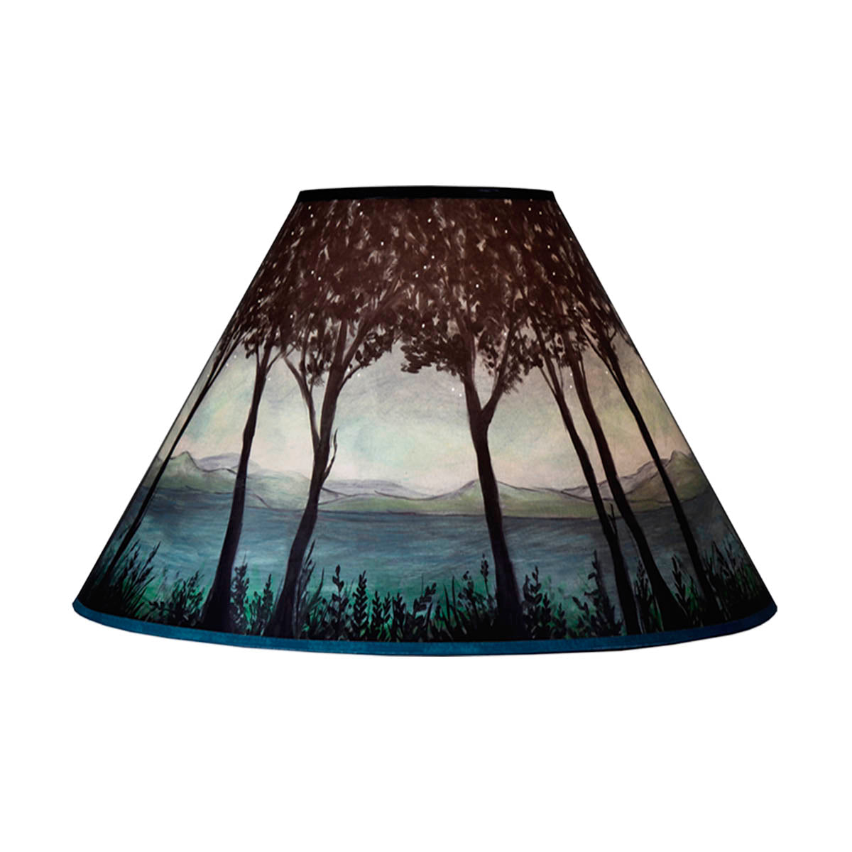 Janna Ugone & Co Lamp Shades Medium Conical Lamp Shade in Twilight