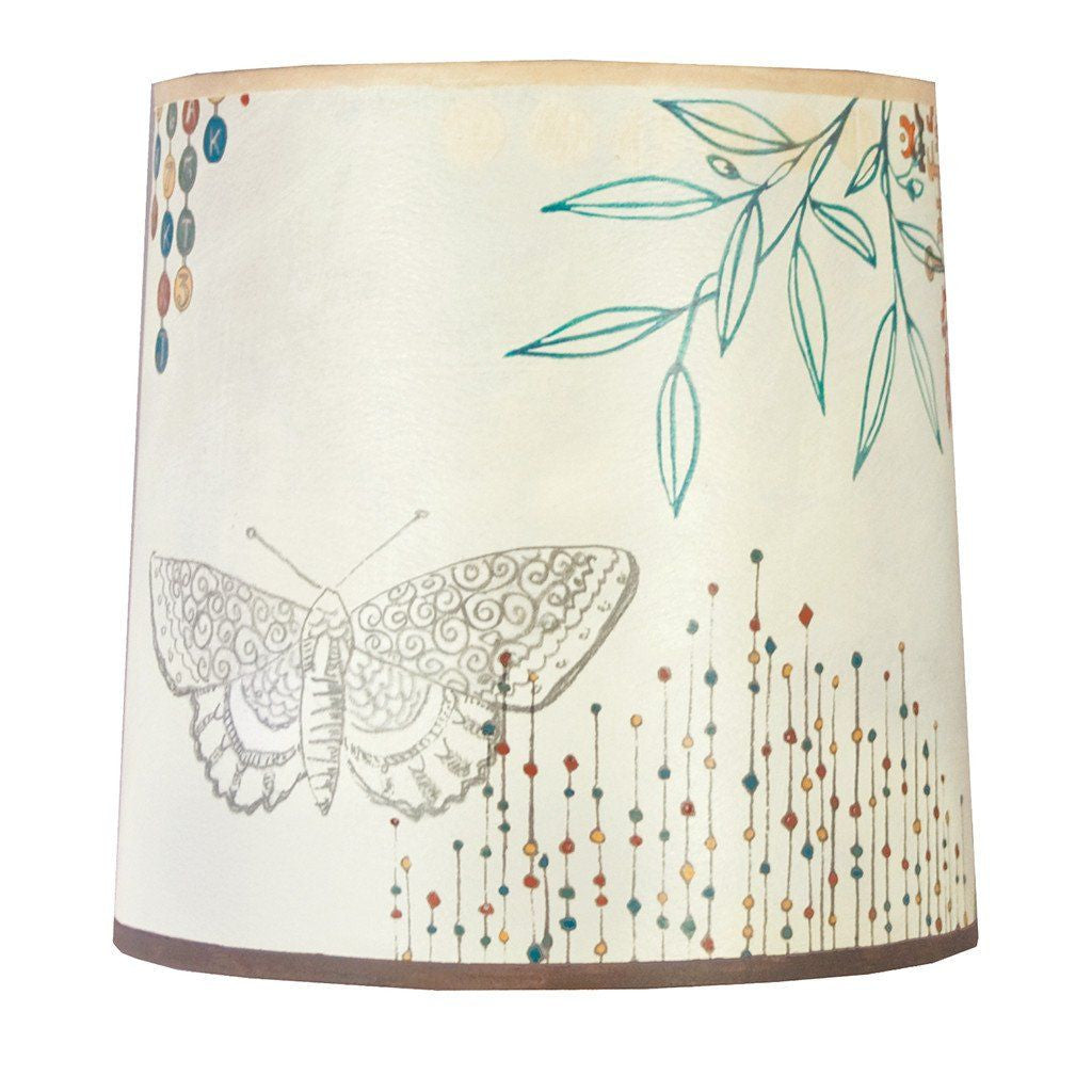 Janna Ugone & Co Lamp Shades Medium Drum Lamp Shade in Ecru Journey