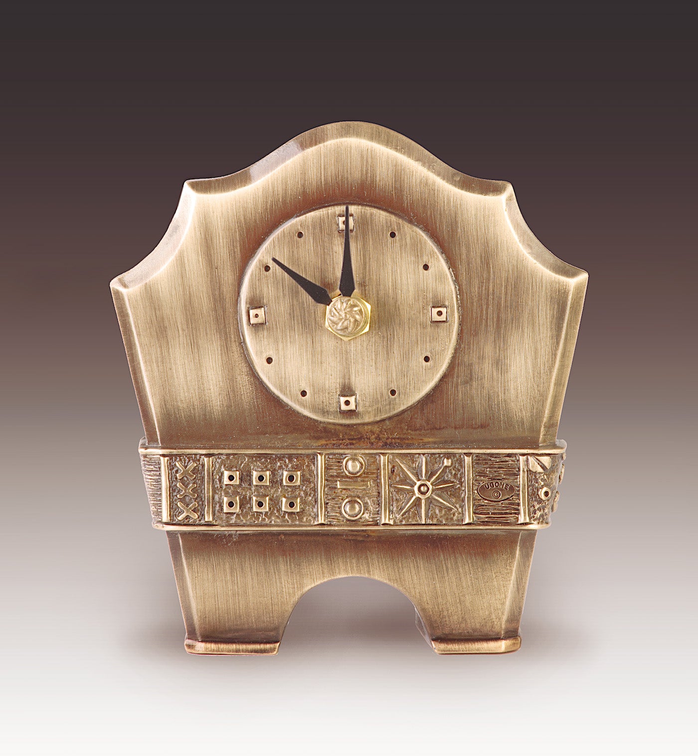 Janna Ugone & Co Melissa's Buddy Small Brass Clock