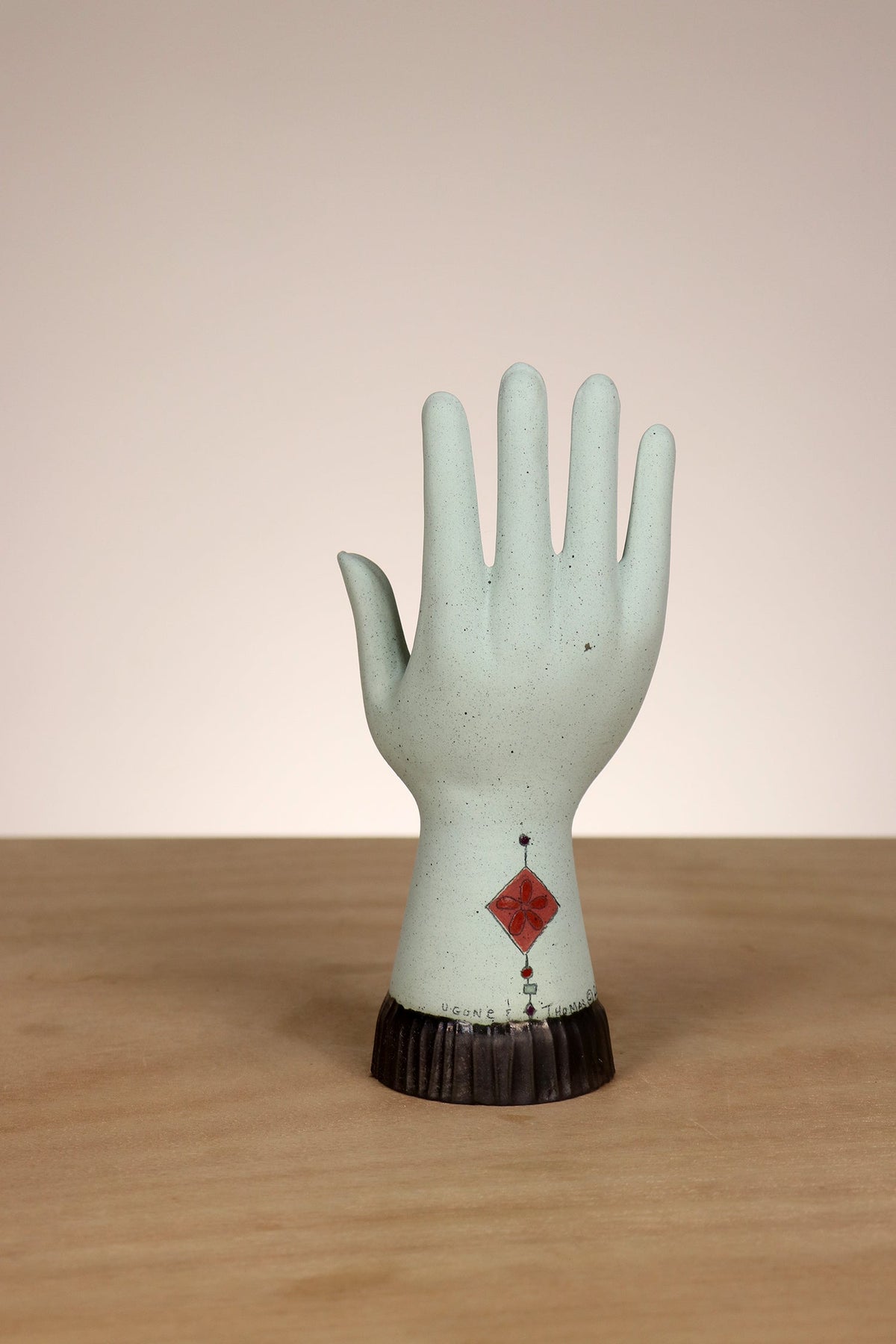 Janna Ugone &amp; Co Small Ceramic Hand in Eden in Seaglass