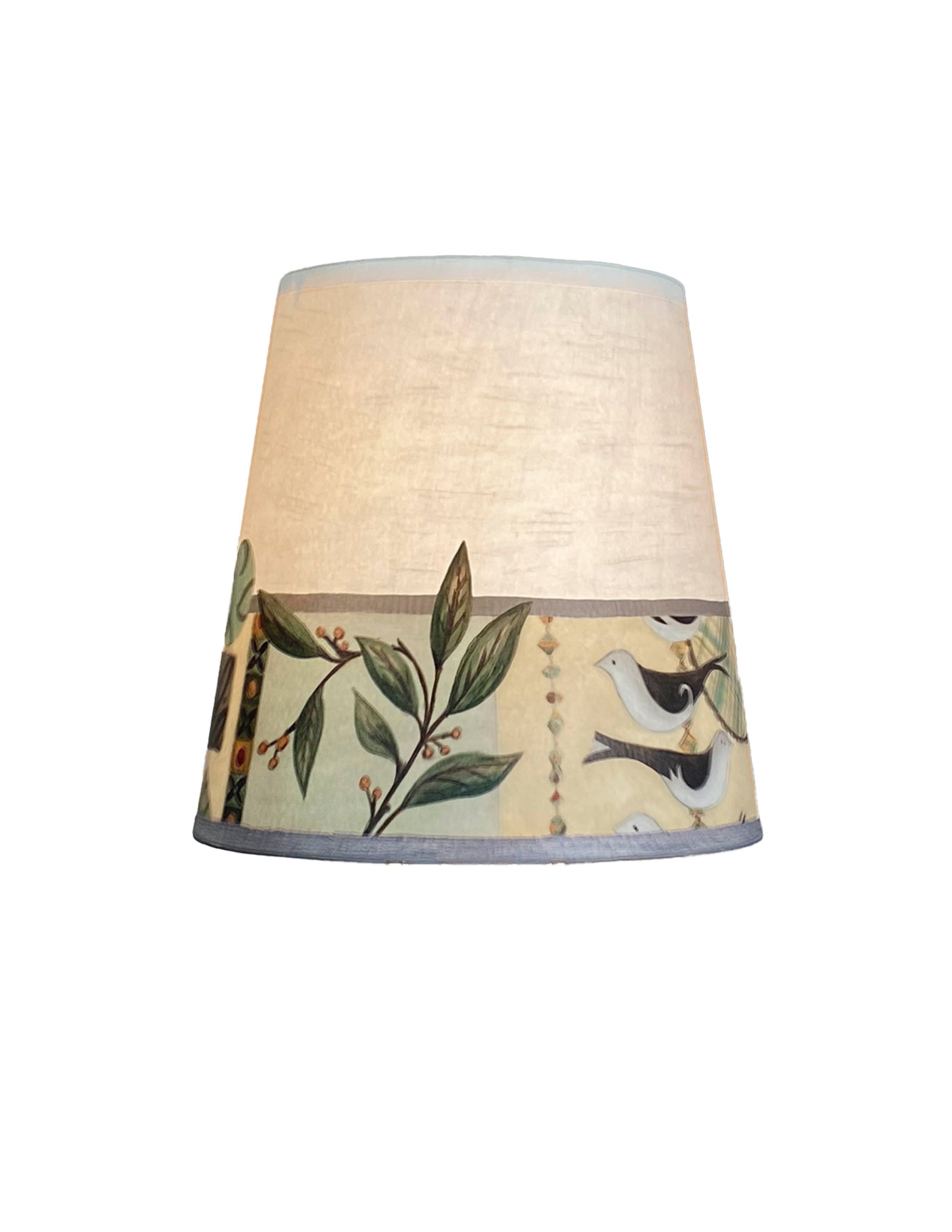 Janna Ugone & Co Lamp Shades Small Drum Lamp Shade in New Capri Opal
