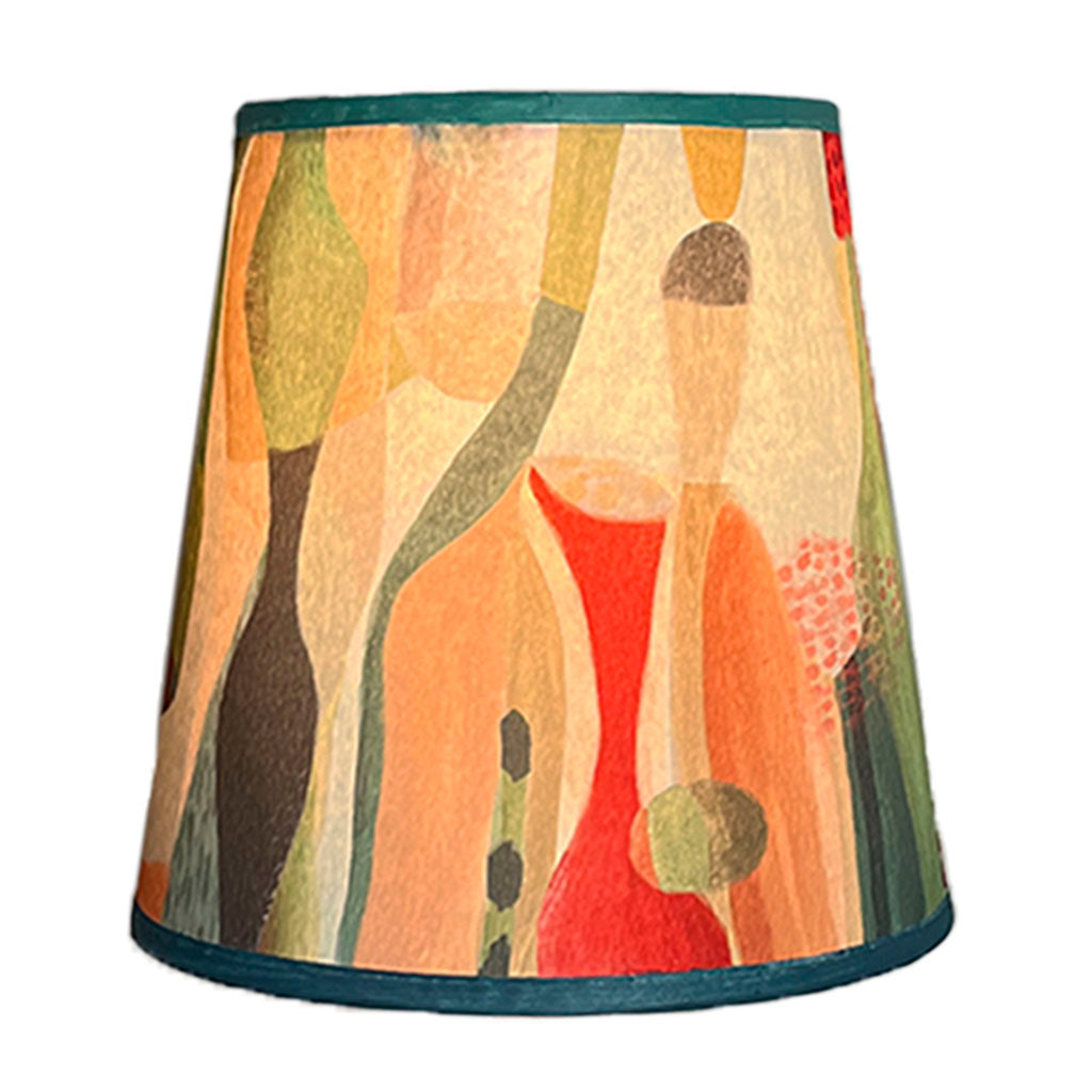 Janna Ugone & Co Lamp Shades Small Drum Lamp Shade in Riviera in Poppy