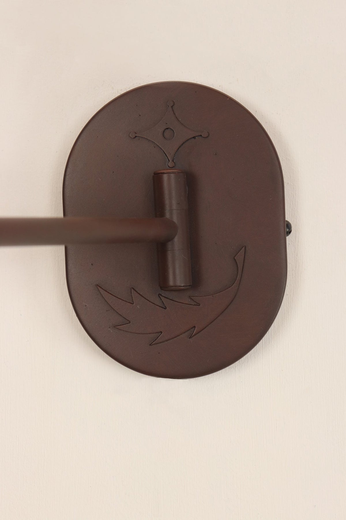 Janna Ugone &amp; Co Table Lamp Swing Arm Sconce Lamp with Medium Conical Shade in Bird Friends